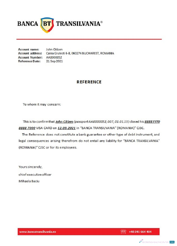 Download Romania Banca Transilvania closure reference Photoshop template